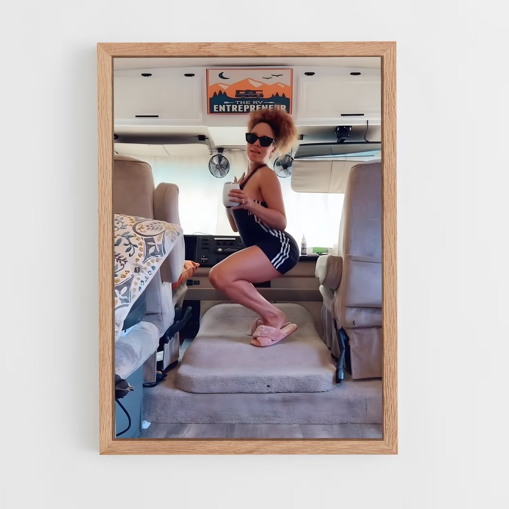 Poster Twerk Fest au Camper – affiche Danse (vue 4)